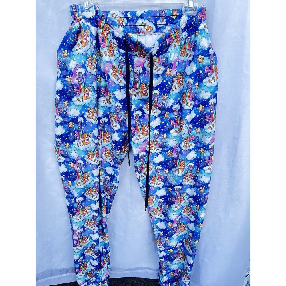 The Legging Lass Care Bears Jogger Lounge Pants 2X/3X NWOT Pockets Cute - Picture 2 of 10